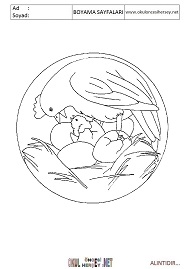 Mandala boyama sayfaları